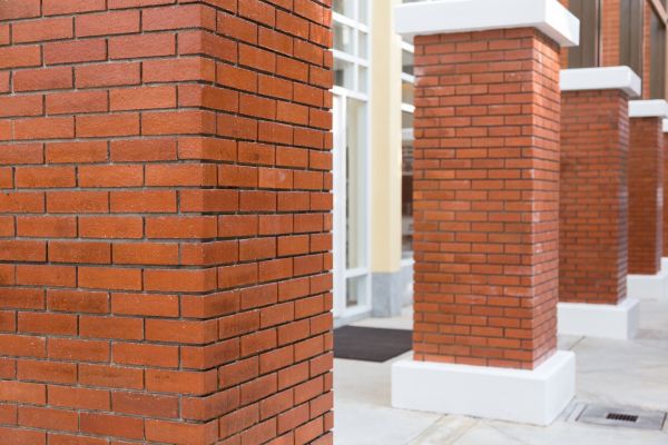 Brick Column Installation in Fort Collins