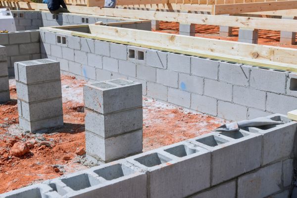Cement Block Installation in Fort Collins