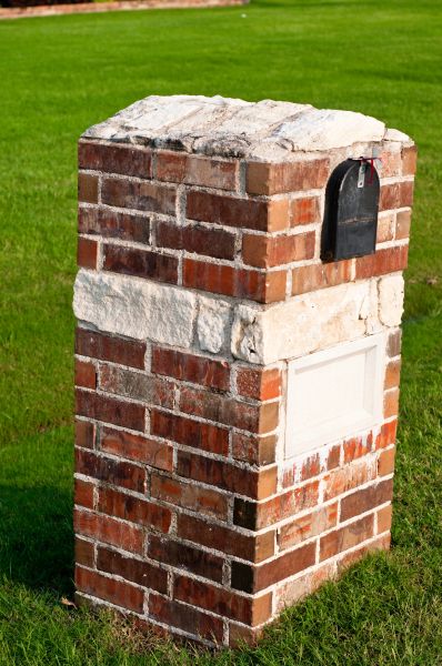 Brick Mailbox Installation in Fort Collins